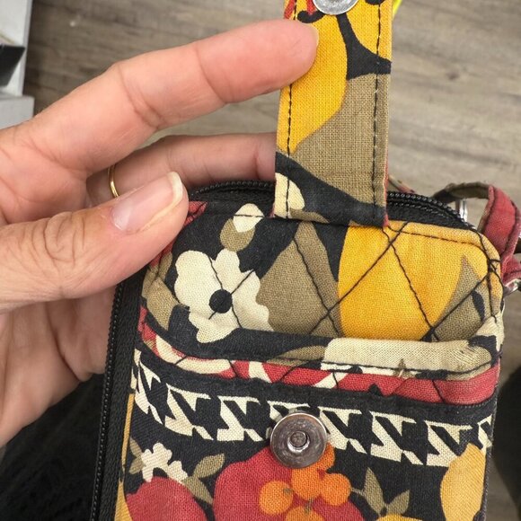 Vera Bradley Bittersweet Quilted Phone Case wallet - Picture 3 of 7